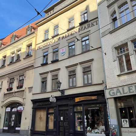 Pension Am Alten Markt Halle  Exteriér fotografie